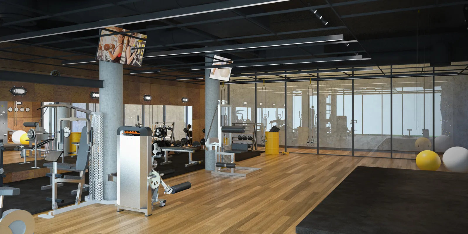 Pinea Pobierowo | siłownia hotelowa