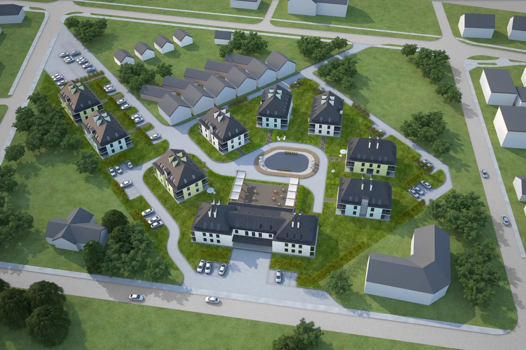 Zespół zabudowy wielorodzinnej